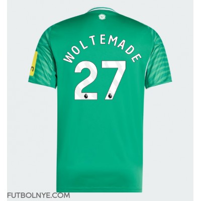 Camiseta Newcastle United Nick Woltemade #27 Visitante Equipación 2025-26 manga corta Camiseta Newcastle United Nick Woltemade #27 Visitante Equipación 2025-26 manga corta